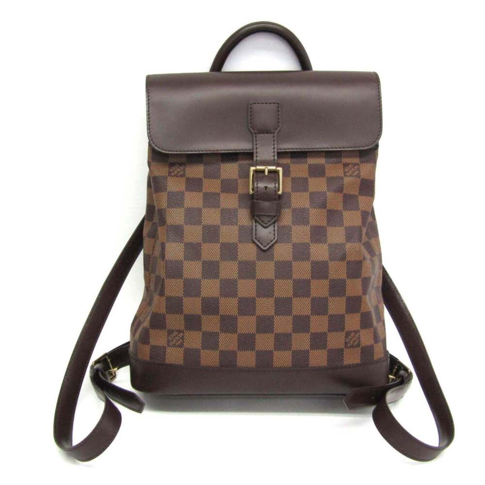 LOUIS VUITTON Brown Damier Backpack - Picture 1 of 13